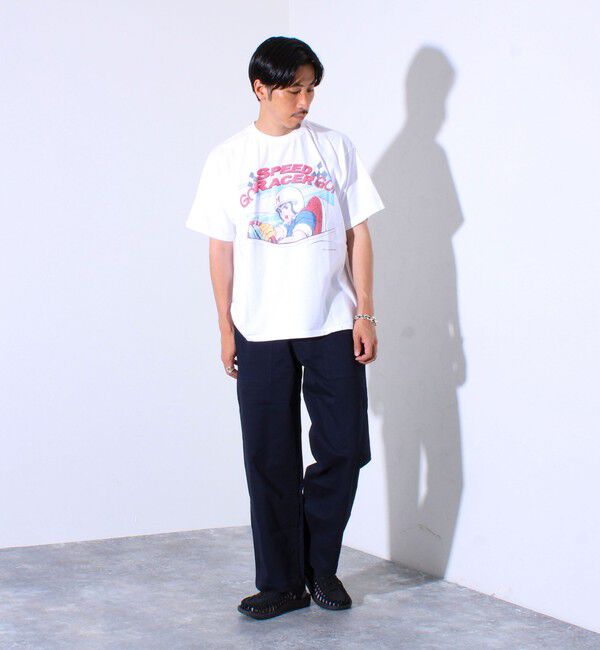 GLOSTER「昭和アニメヒーローTシャツ（スピードレーサー・ガッチャマン・マジンガーZ）」|Tシャツ・カットソー|