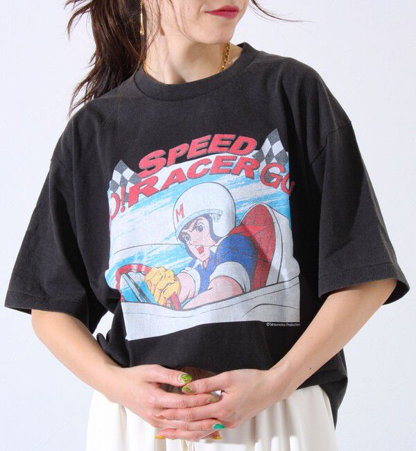 GLOSTER「昭和アニメヒーローTシャツ（スピードレーサー・ガッチャマン・マジンガーZ）」|Tシャツ・カットソー|