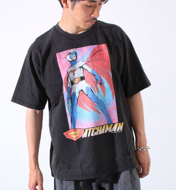 GLOSTER「昭和アニメヒーローTシャツ（スピードレーサー・ガッチャマン・マジンガーZ）」|Tシャツ・カットソー|