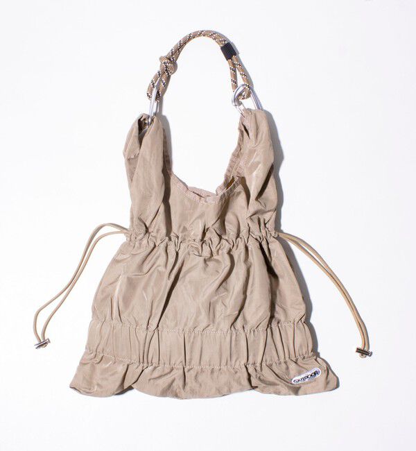 GLOSTER「【昨年即完アイテムが再登場！】【UNISEX】別注 OUTDOOR ドロストショッパーバッグ」|ショルダー・メッセンジャー|ベージュ