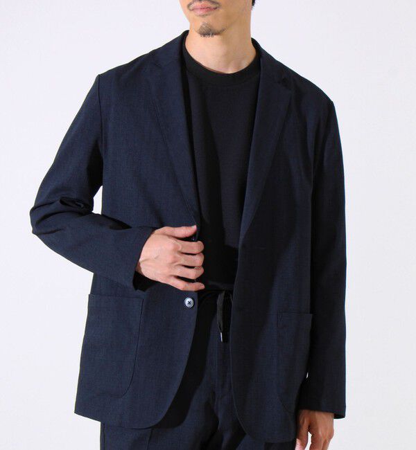 GLOSTER「【ビジカジ/セットアップ対応】GLOSTER イージーケアジャケット」|テーラードジャケット|