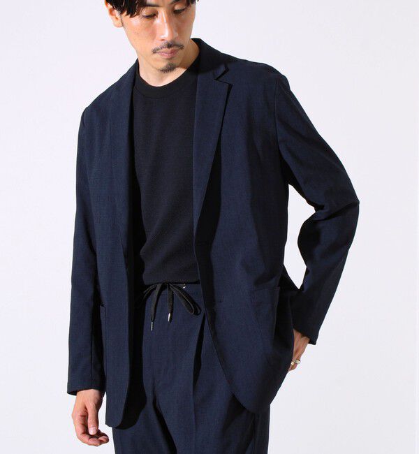 GLOSTER「【ビジカジ/セットアップ対応】GLOSTER イージーケアジャケット」|テーラードジャケット|