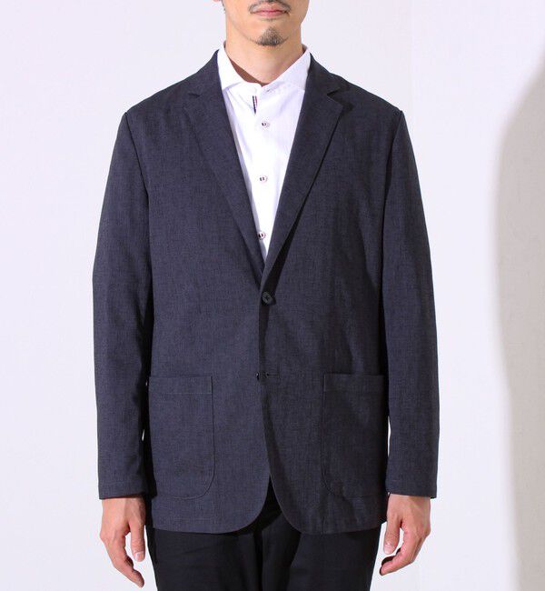 GLOSTER「【ビジカジ/セットアップ対応】GLOSTER イージーケアジャケット」|テーラードジャケット|