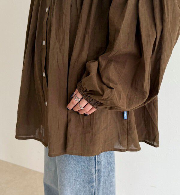 fredy emue「【GEVACO/ゲバコ】ピンタックブラウス」|シャツ・ブラウス|