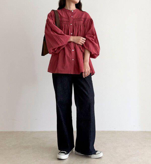 fredy emue「【GEVACO/ゲバコ】ピンタックブラウス」|シャツ・ブラウス|