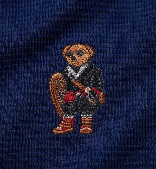 GLOSTER「【POLO RALPH LAUREN】ワッフルロングスリーブ ホリデーベア」|Tシャツ・カットソー|