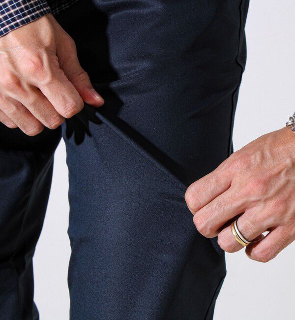 GLOSTER「【ビジカジ対応】スマートチノストレッチパンツ」|チノ|