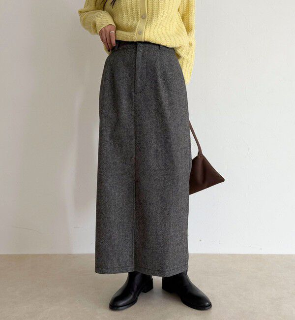 fredy emue「《セットアップ対応》ツィードタイトスカート」|タイト|
