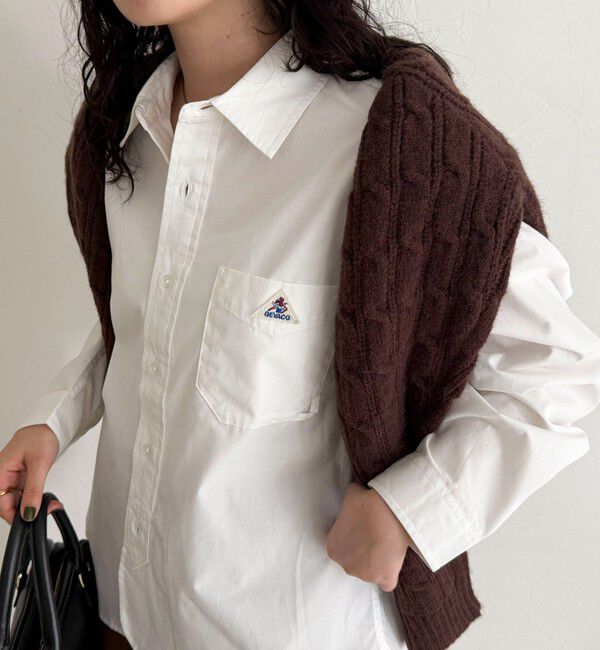 fredy emue「【GEVACO/ゲバコ】ベーシック起毛シャツ」|シャツ・ブラウス|オフホワイト