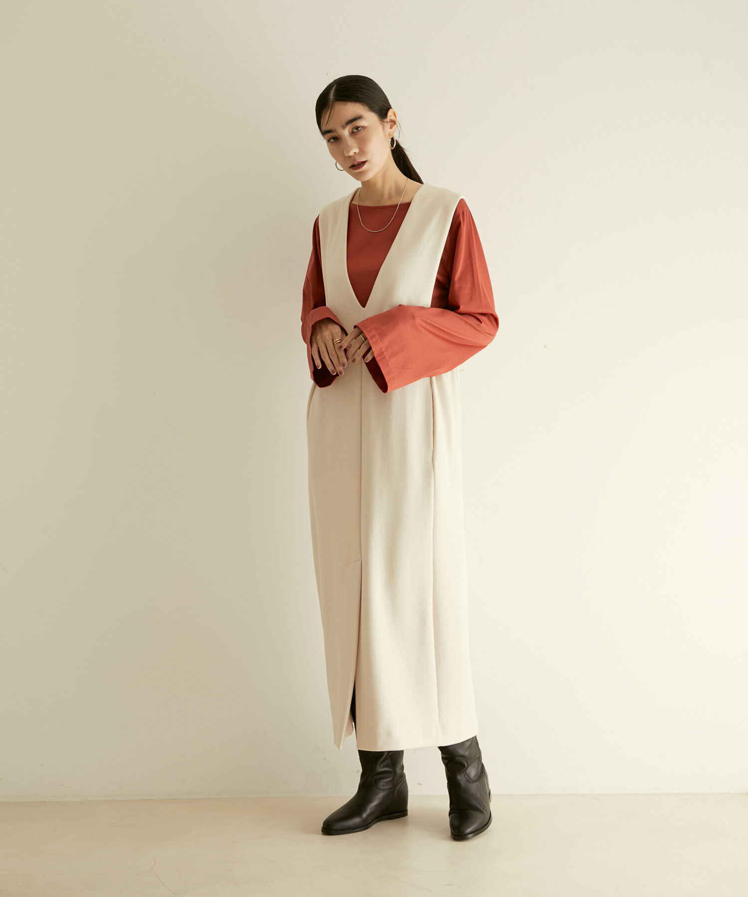 SALON adam et rope'「【UVカット】prima zymフレアースリーブTシャツ」|Tシャツ・カットソー|