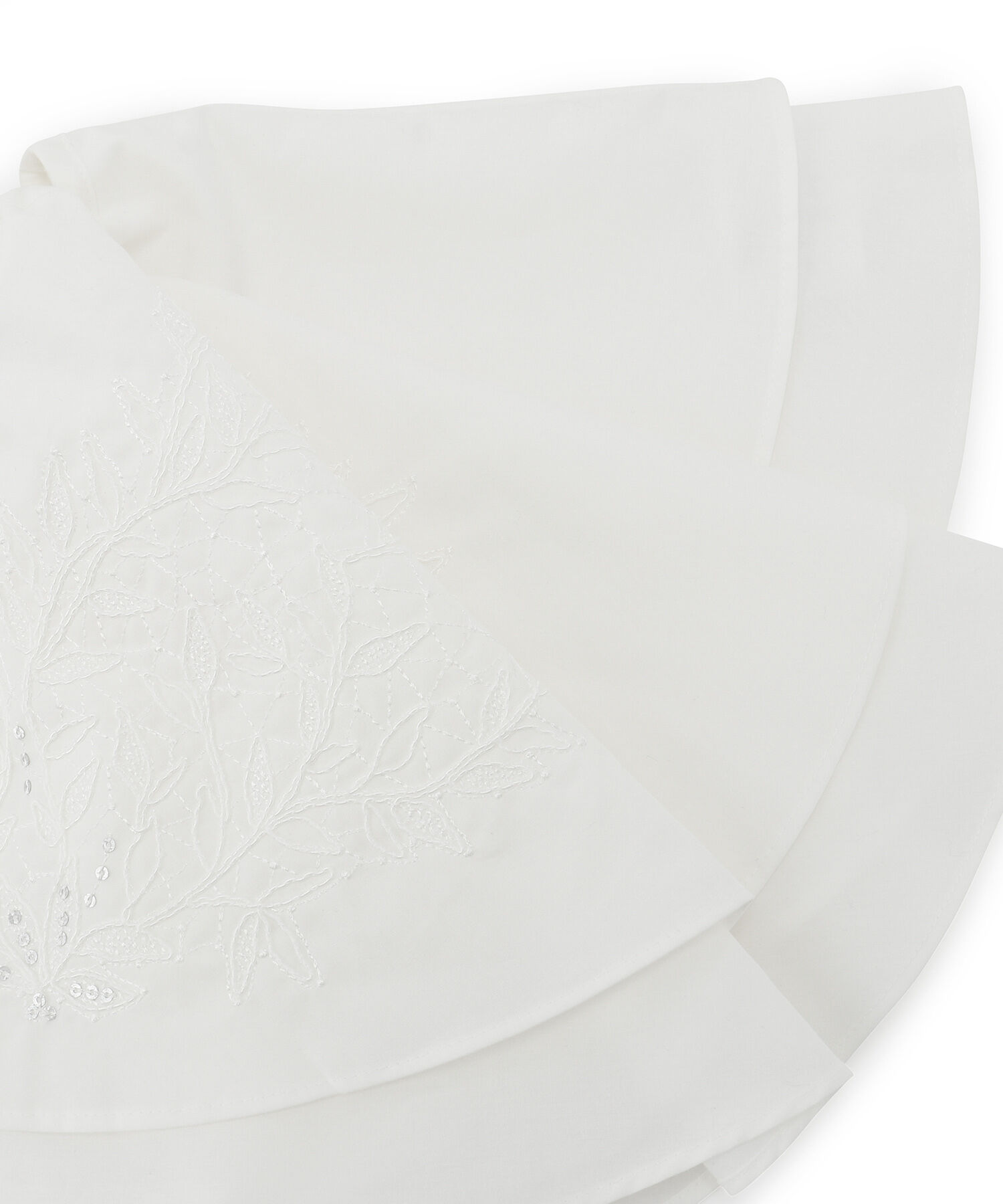 SALON adam et rope'「エンブロイダリーラッフルストール/付け襟」|ストール|