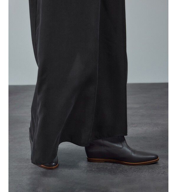 SALON adam et rope'「[25AW]GENTLE SILK ジャンパースカート【セットアップ対応・洗える】」|ワンピース|