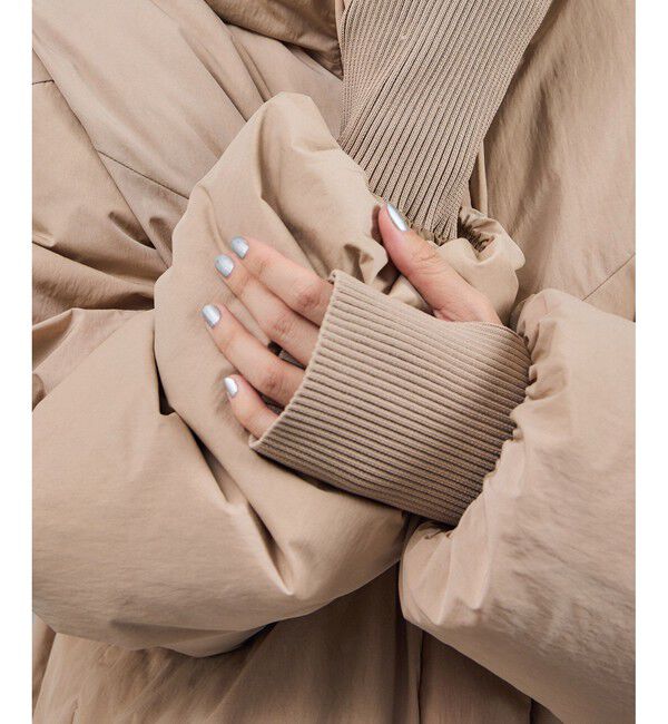 SALON adam et rope'「[GREENDOWN（グリーンダウン）]クロップドダウンブルゾン/ 撥水加工」|ダウン|