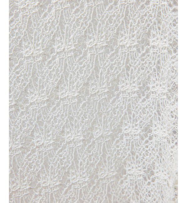 SALON adam et rope'「ラッセルレースレイヤードブラウス / セットアップ対応」|シャツ・ブラウス|