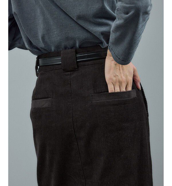 SALON adam et rope'「【WEB限定】オーガニックコットンコーデュロイナロースカート」|スカート|