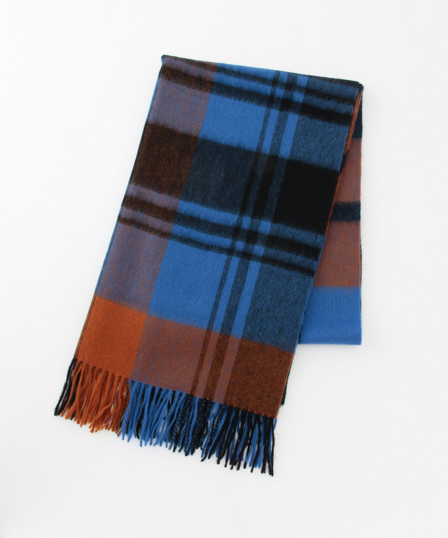 ROPE「チェック柄ウールストール」|ストール|