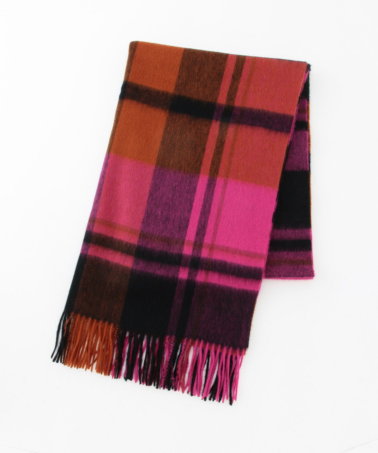 ROPE「チェック柄ウールストール」|ストール|