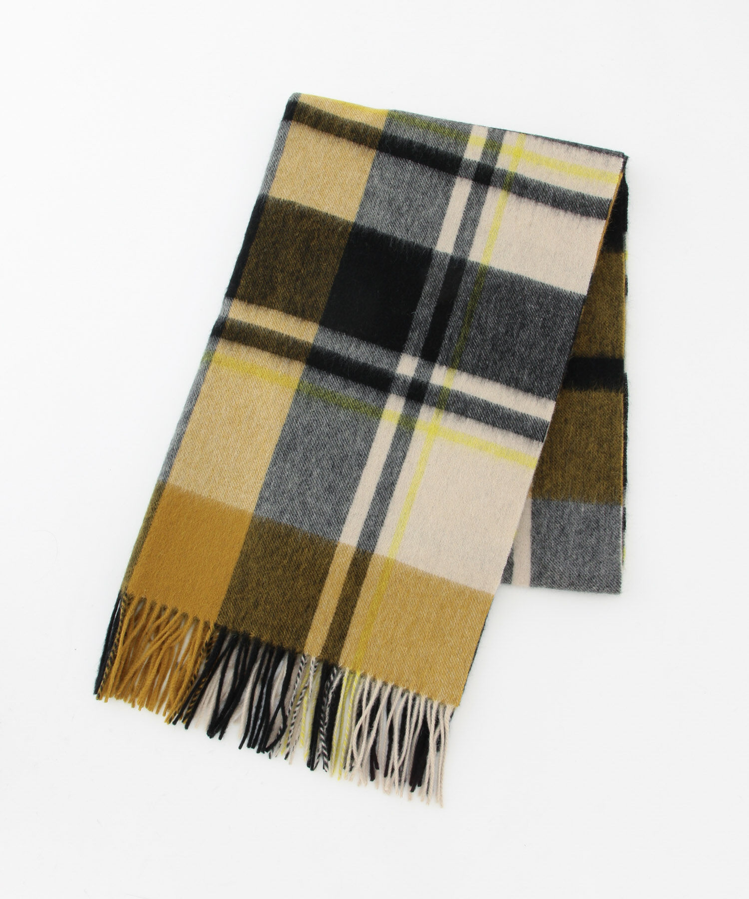 ROPE「チェック柄ウールストール」|ストール|