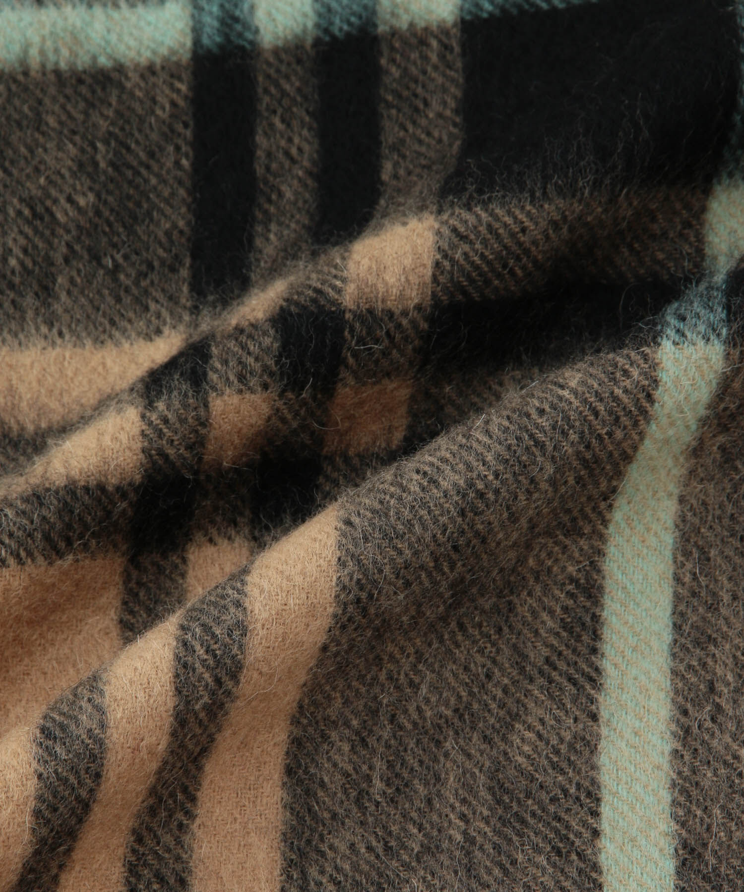 ROPE「チェック柄ウールストール」|ストール|