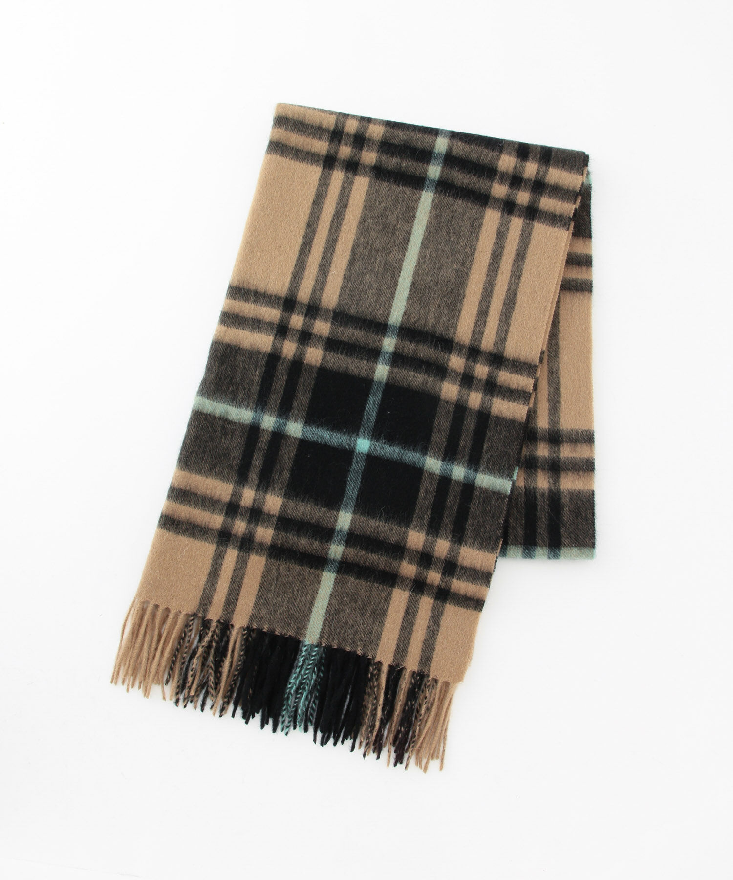 ROPE「チェック柄ウールストール」|ストール|