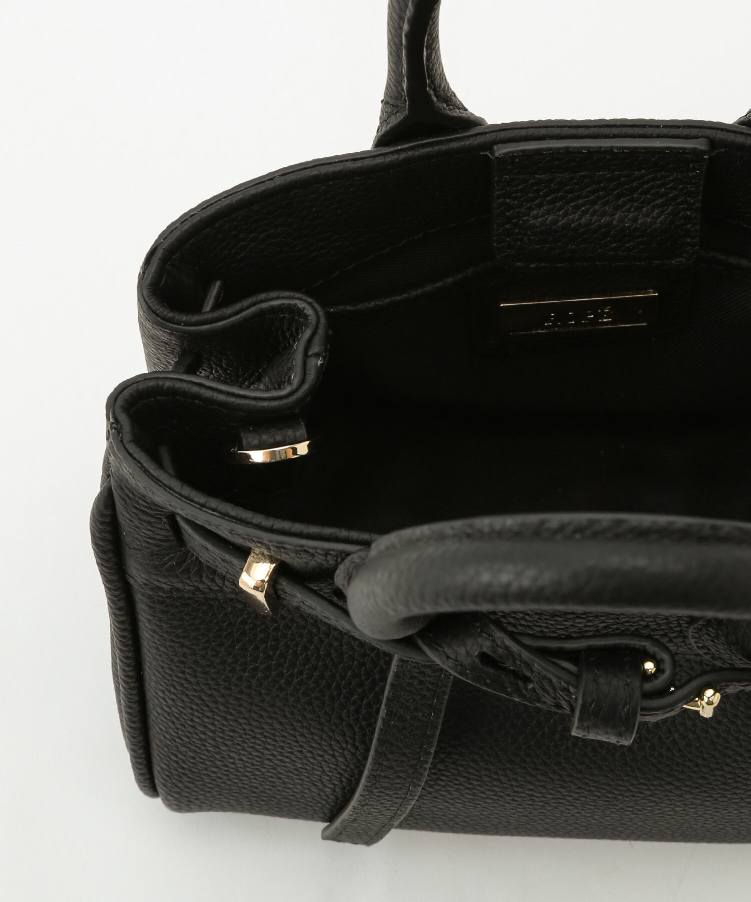 ROPE「【一部直営店舗・WEB限定】リアルレザーナローベルトミニバッグ」|ハンドバッグ|