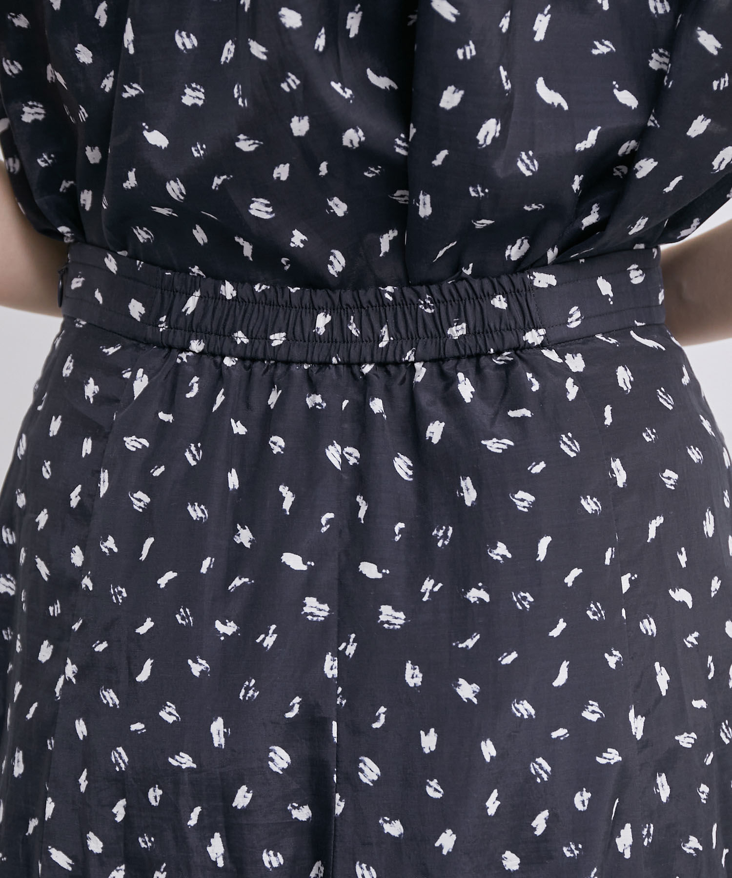 ROPE「【雑誌掲載】【洗える】プリントマーメイドスカート/セットアップ対応」|スカート|