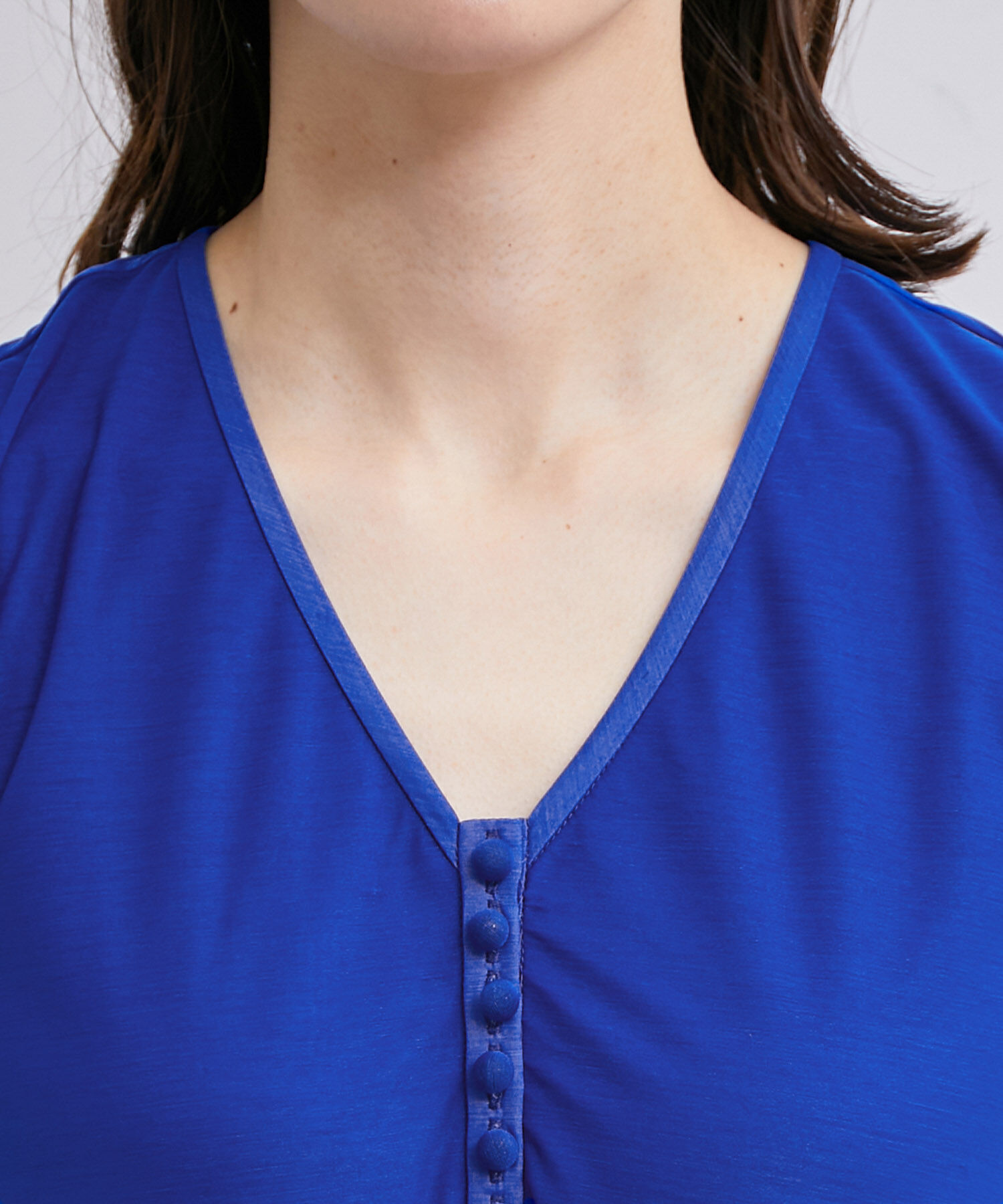 ROPE「【雑誌掲載】【洗える】【新色追加】エスパンディAラインシアーワンピース」|ワンピース|