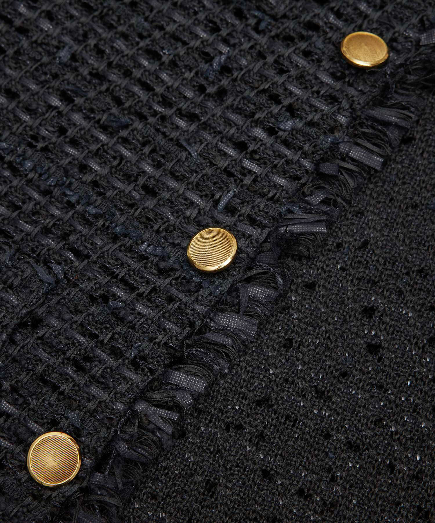 ROPE「【COOHEM】BASIC TWEED JACKET (コーヘン/ベーシックツイードジャケット)」|ノーカラージャケット|