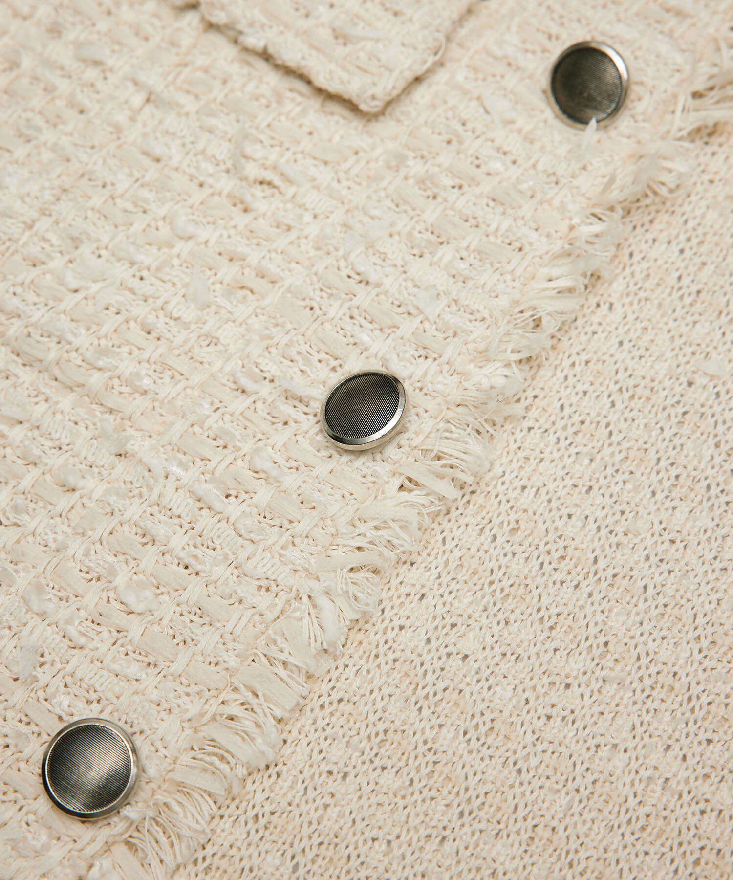 ROPE「【COOHEM】BASIC TWEED JACKET (コーヘン/ベーシックツイードジャケット)」|ノーカラージャケット|