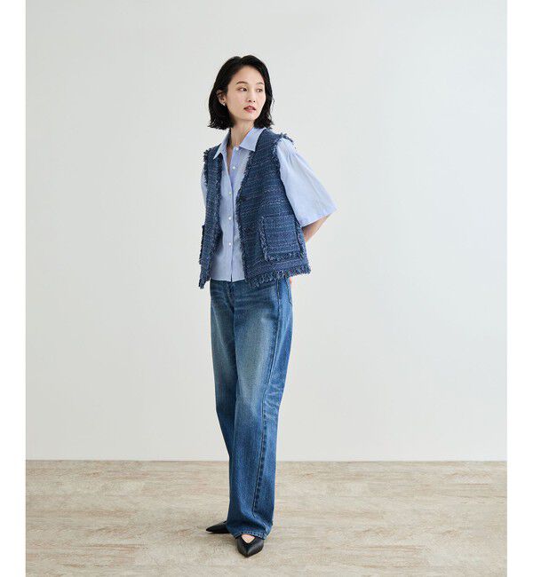 ROPE「【GIOLICA（ジオリカ）】別注TWEED V GILET（ジレ）」|ベスト・ジレ|