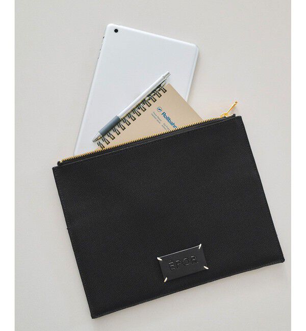 ROPE「【E'POR】GADGET TABLET CASE」|ポーチ|ブラック(01)