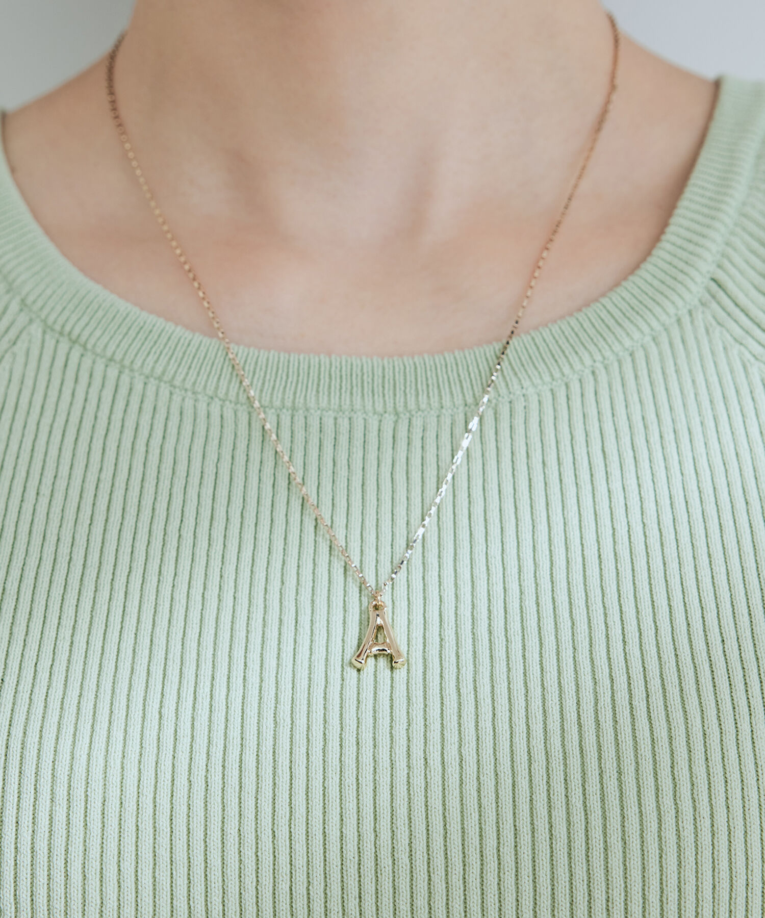 VIS「イニシャルネックレス」|ネックレス|ゴールド系(91)