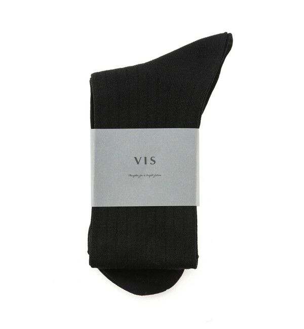 VIS「リブニットニーハイソックス」|ソックス|