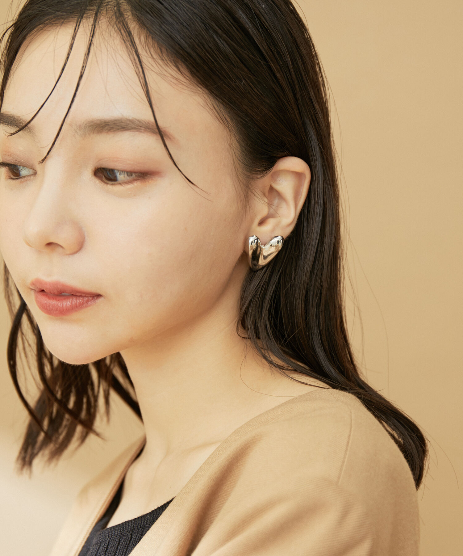 VIS「ハートモチーフピアス」|ピアス|