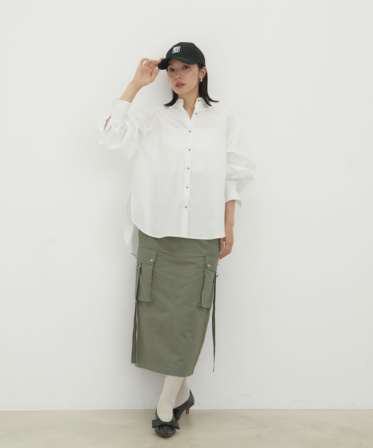 VIS「ロゴマーク刺繍キャップ」|キャップ・キャスケット|