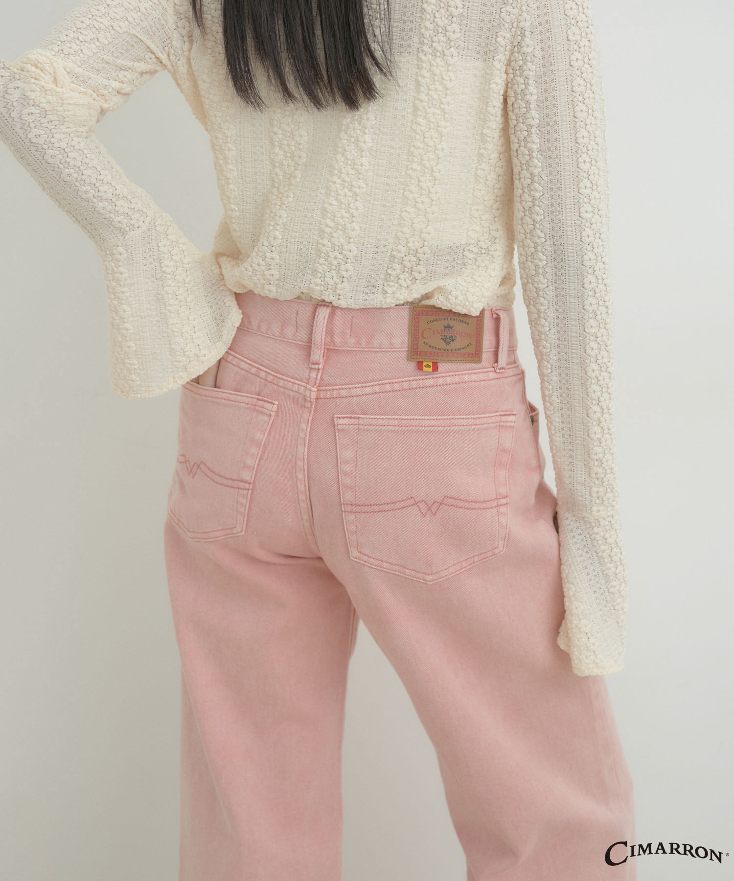 VIS「【CIMARRON】VIS別注ヴィンテージライクカラーデニム」|デニム|