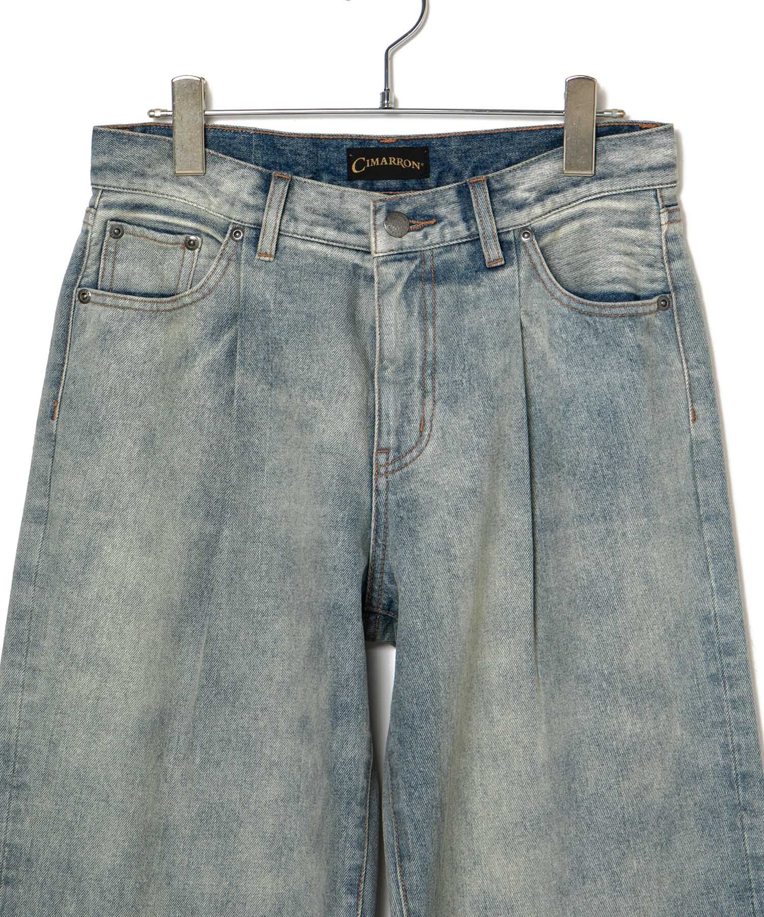 VIS「【CIMARRON】VIS別注ヴィンテージライクカラーデニム」|デニム|