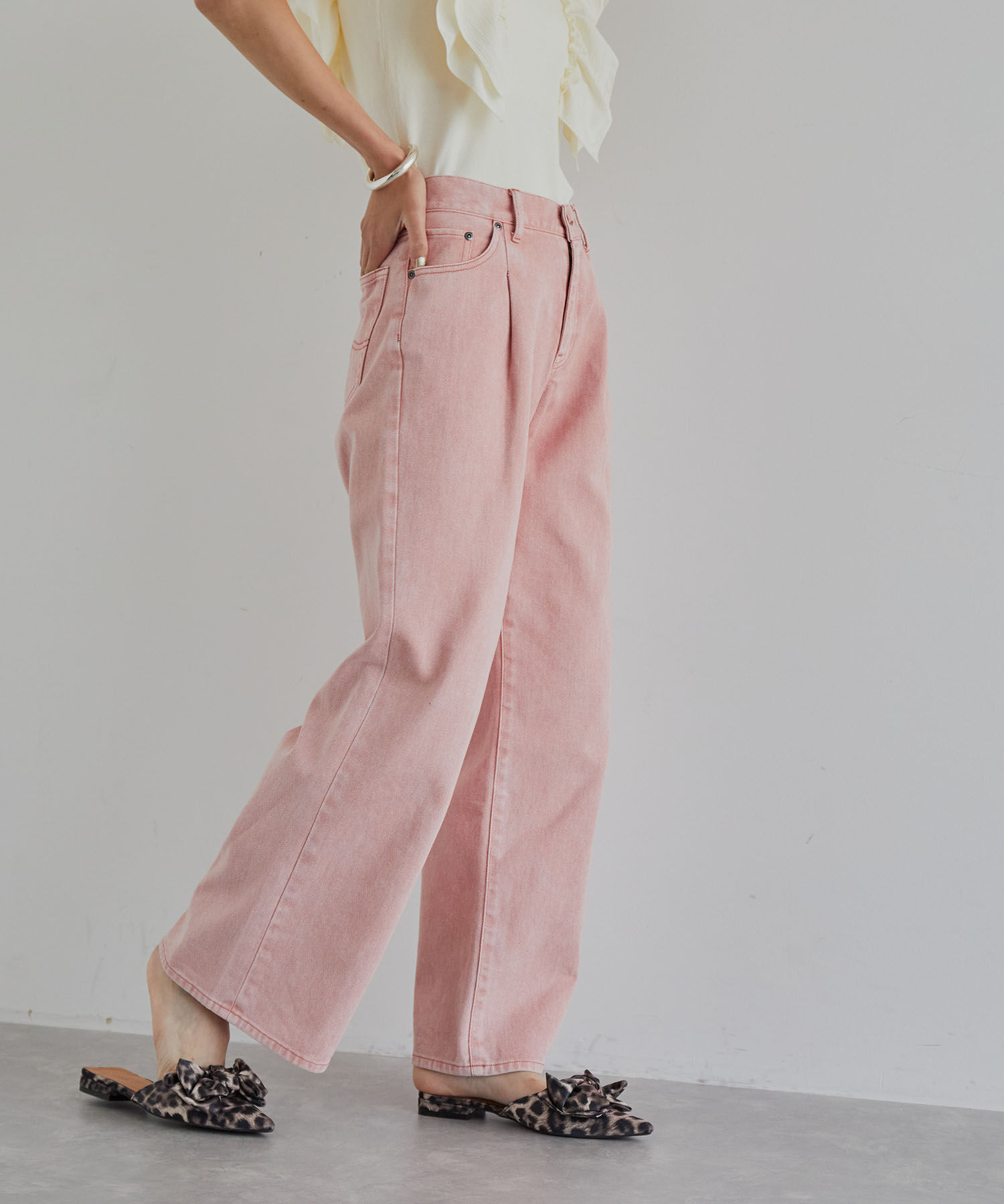 VIS「【CIMARRON】VIS別注ヴィンテージライクカラーデニム」|デニム|