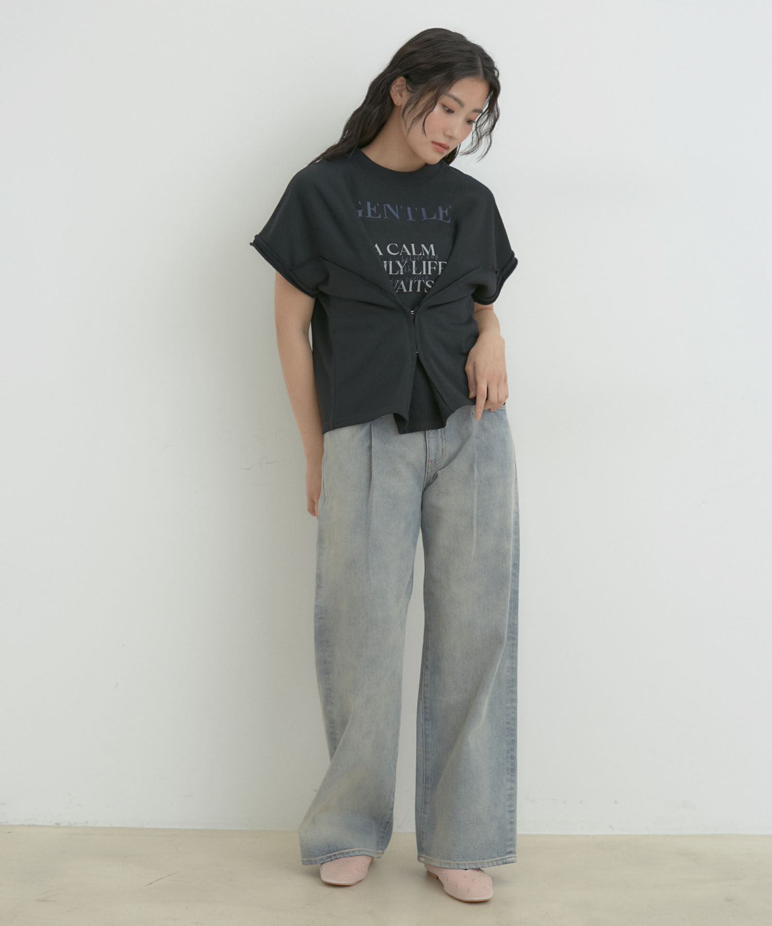 VIS「【CIMARRON】VIS別注ヴィンテージライクカラーデニム」|デニム|