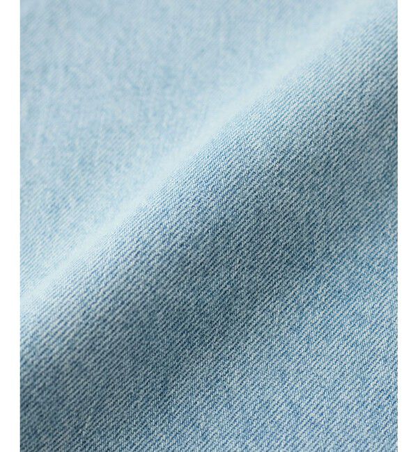 VIS「【洗える】ハイウエストルーズワイドデニム」|デニム|