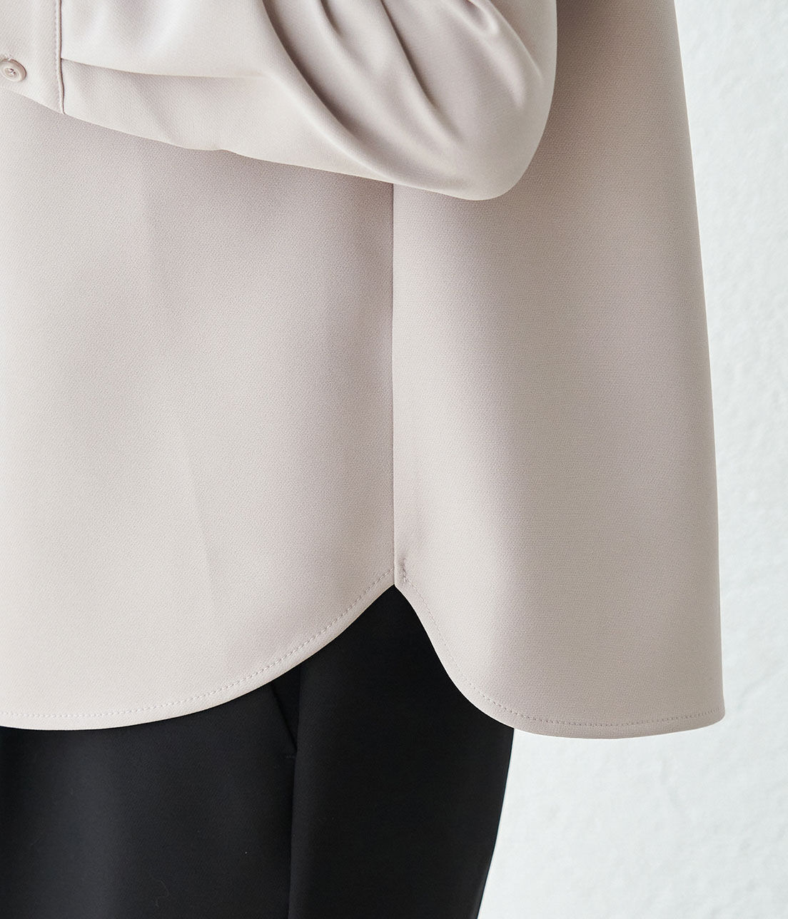 Rope&rsquo;Picnic「【360&deg;ウルトラストレッチ】【セットアップ対応】フロントホックブラウス」|シャツ・ブラウス|