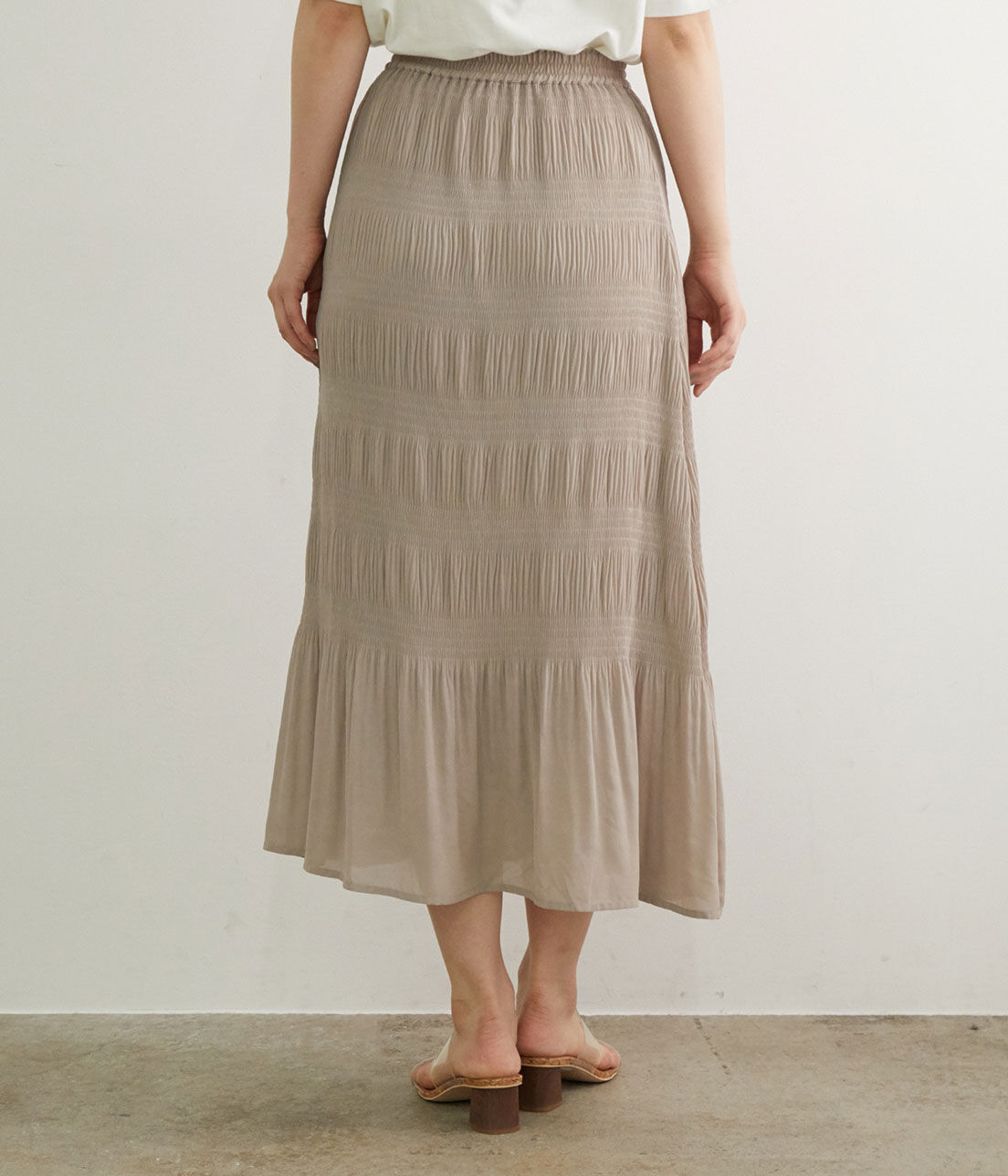 Rope&rsquo;Picnic「マジョリカプリーツスカート」|スカート|