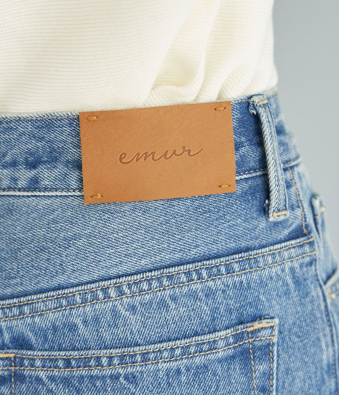 Rope&rsquo;Picnic「【emur】ストレートデニムパンツ」|デニム|