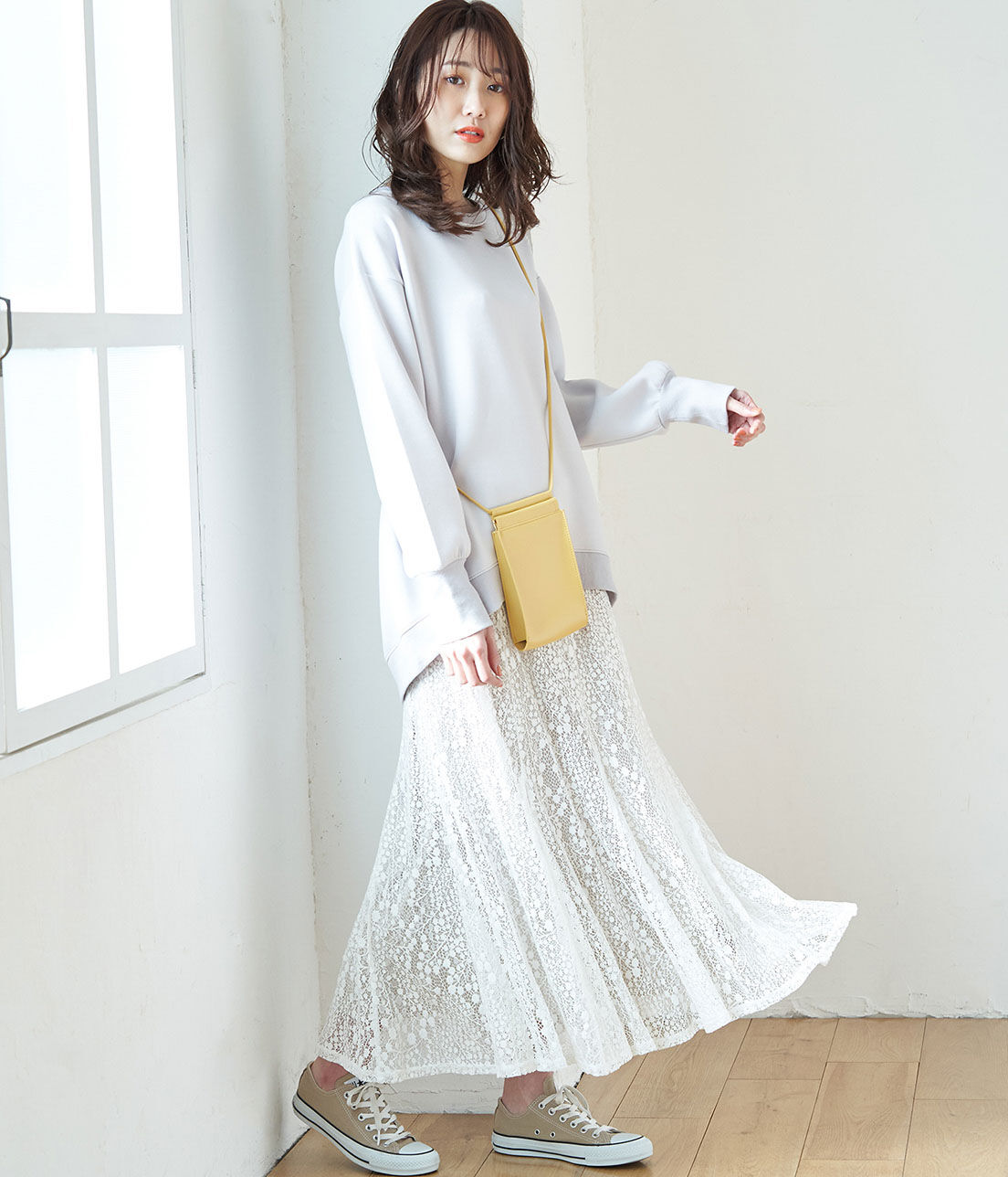 Rope&rsquo;Picnic「レースマーメイドスカート」|スカート|