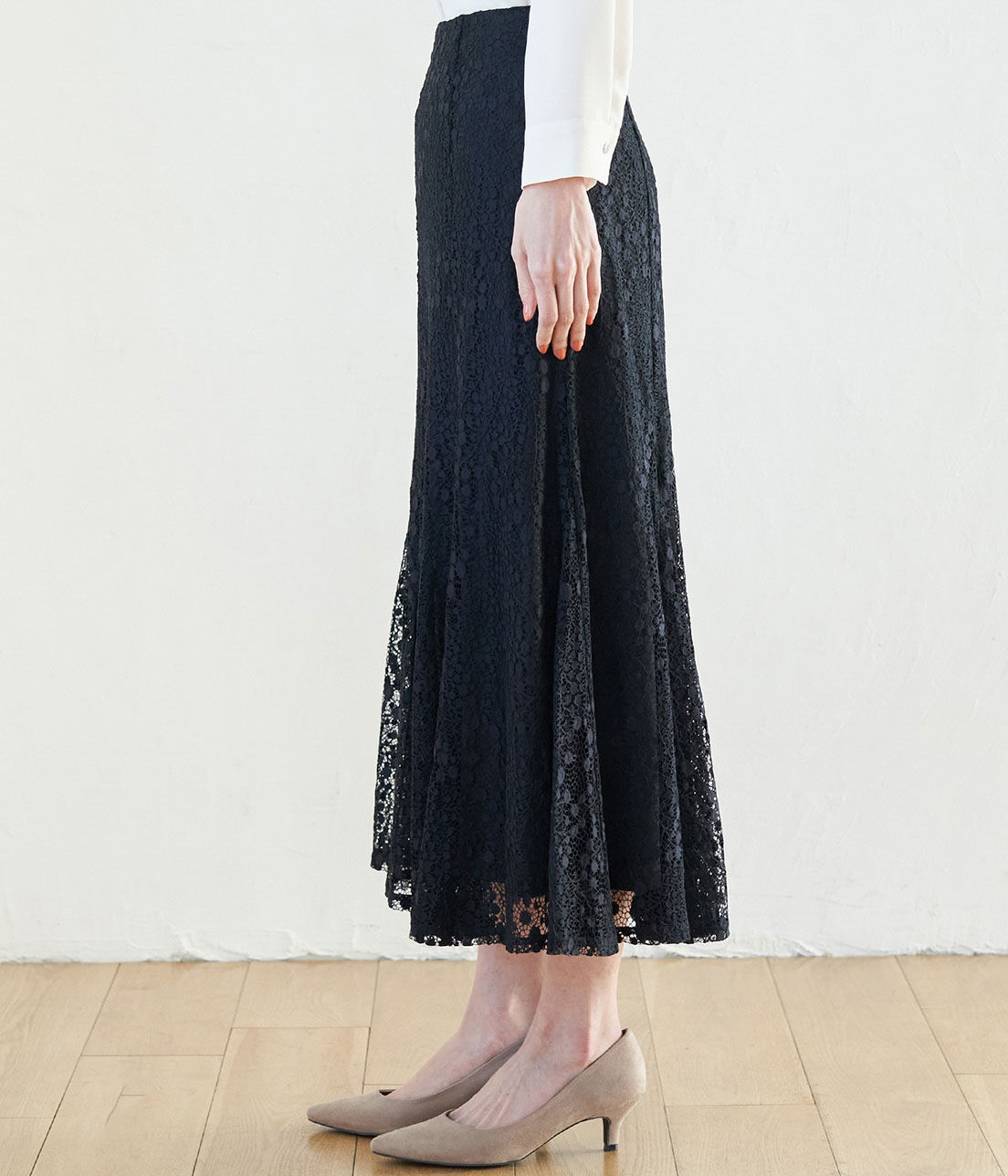 Rope&rsquo;Picnic「レースマーメイドスカート」|スカート|