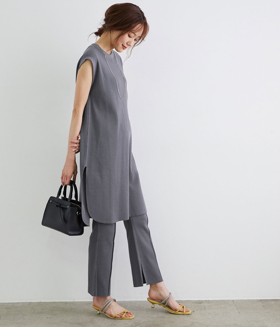 Rope&rsquo;Picnic「【セットアップ対応】サーマル裾スリットパンツ」|その他|