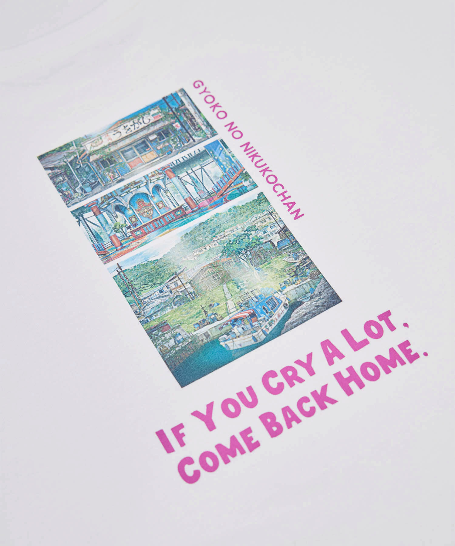 Rope&rsquo;Picnic「【漁港の肉子ちゃん&times;ROPE'PICNIC】コラボＴシャツ」|Tシャツ・カットソー|