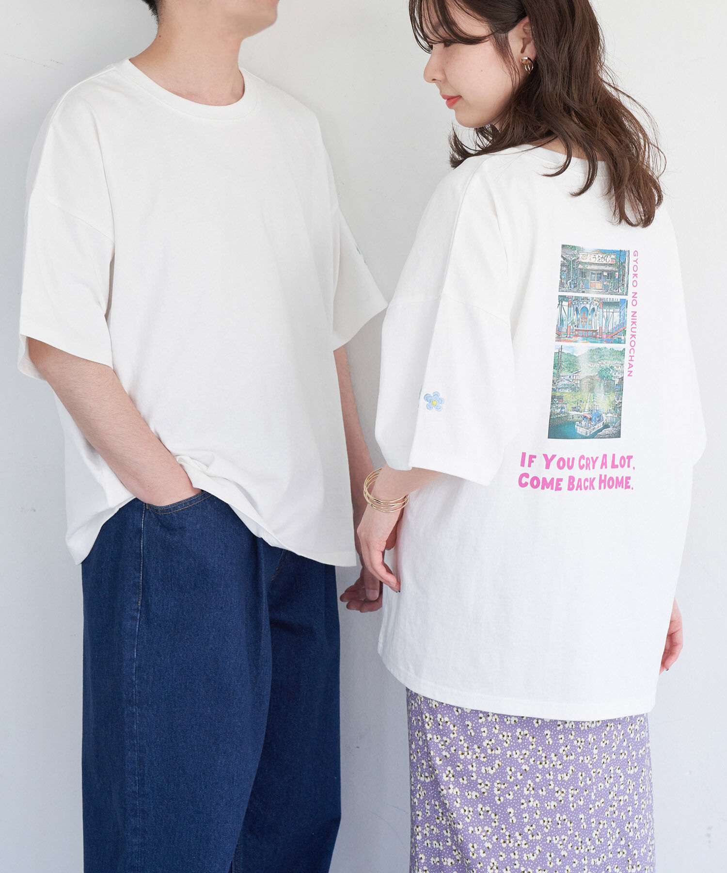 Rope&rsquo;Picnic「【漁港の肉子ちゃん&times;ROPE'PICNIC】コラボＴシャツ」|Tシャツ・カットソー|