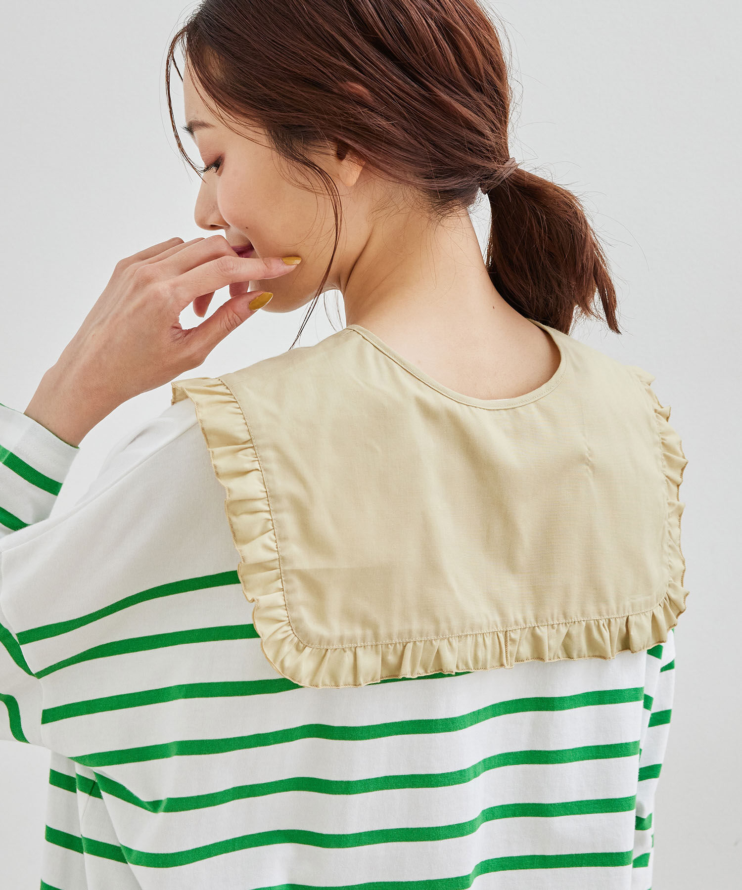 ROPE PICNIC PASSAGE「【2WAY】フリルつけ衿」|その他|