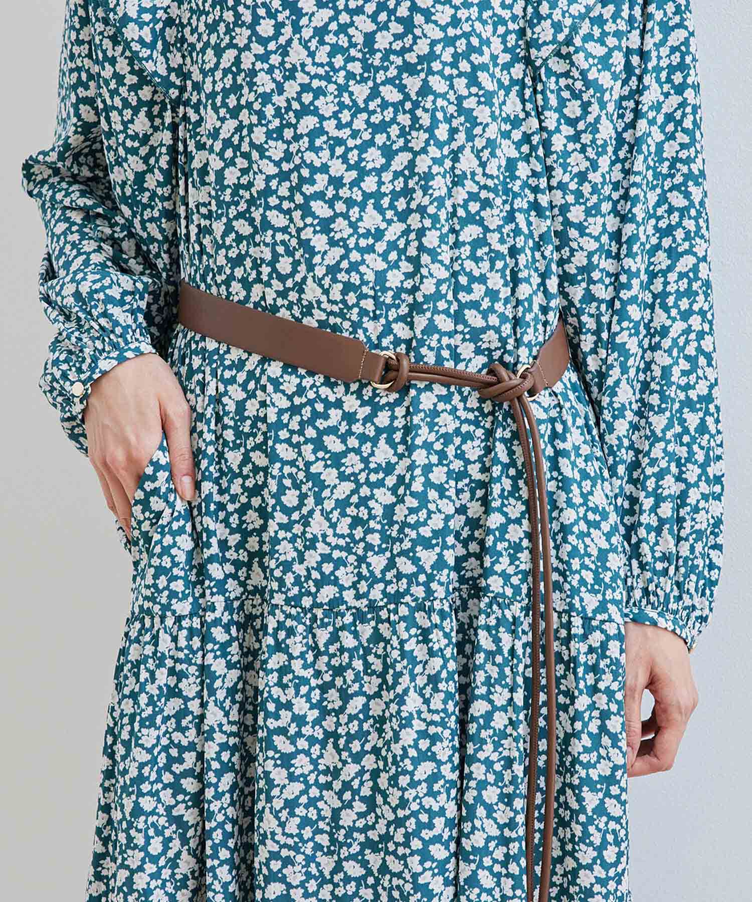 ROPE PICNIC PASSAGE「28mmダブルカンスピンドルタイベルト」|ベルト|ブラウン(22)